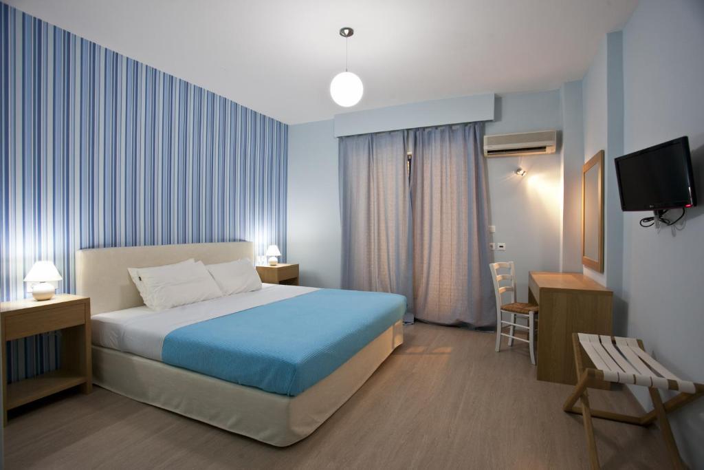 Poros Town Valente Perlia Rooms מראה חיצוני תמונה